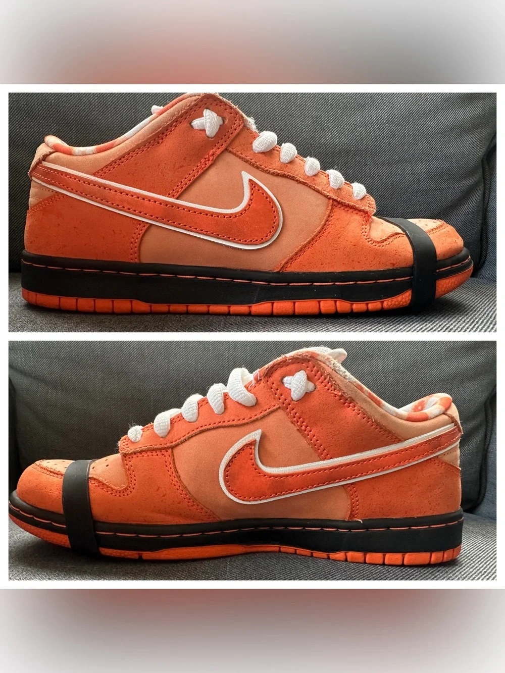 Nike SB Dunk Orange Lobster – EUC with Box – Men’s Size 8 – FD8776-800 Authentic